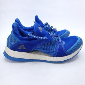 Adidas Womens Pure Boost X TR AQ3774 Blue Running Shoes Sneakers Size 7.5